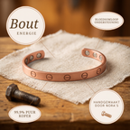 Nora's Bliksem Koperen Armband