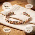 Nora's Steen Koperen Armband