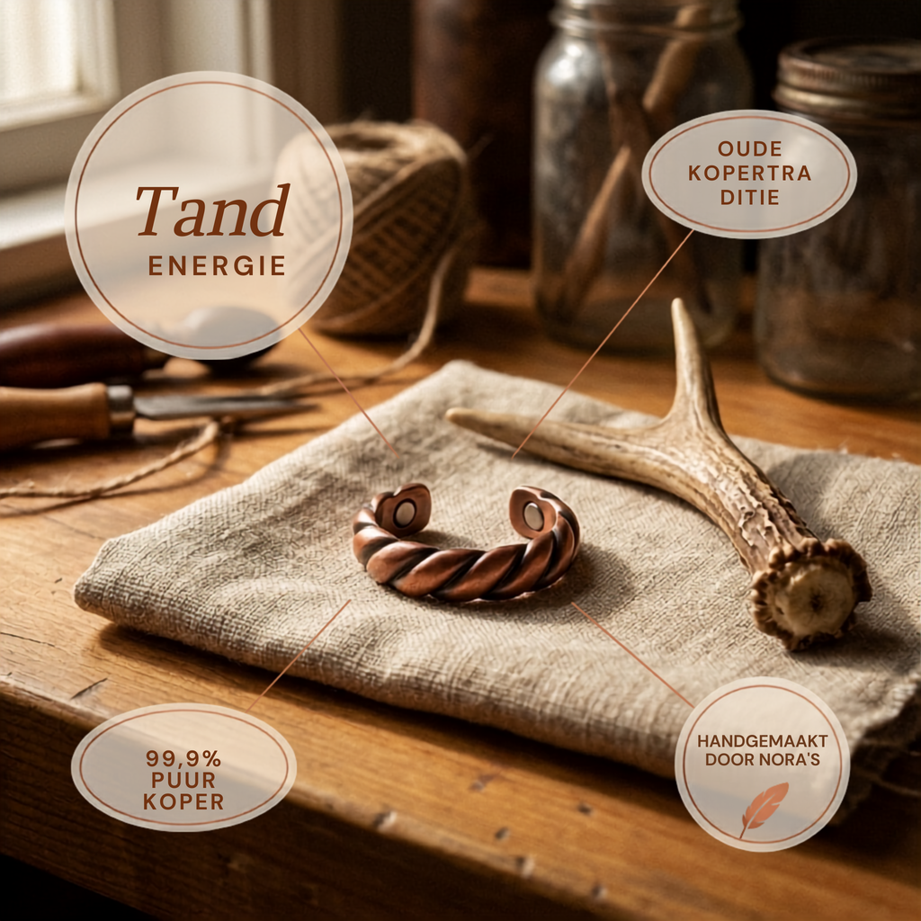 Nora's Koperen Tandring
