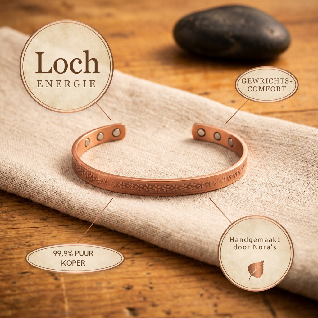 Nora's Meer Koperen Armband