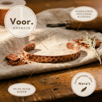 Nora's Groef Koperen Armband