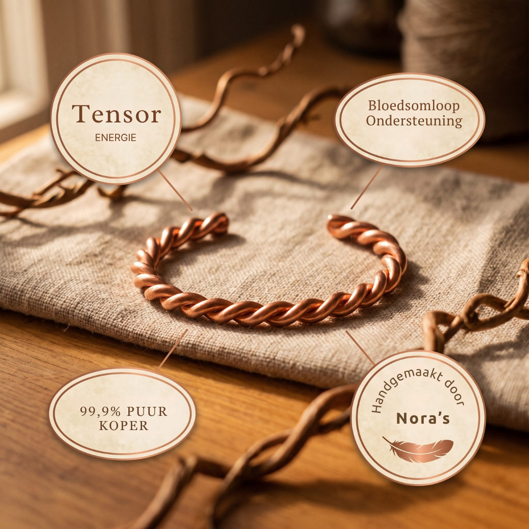 Nora's Tensor Koperen Armband