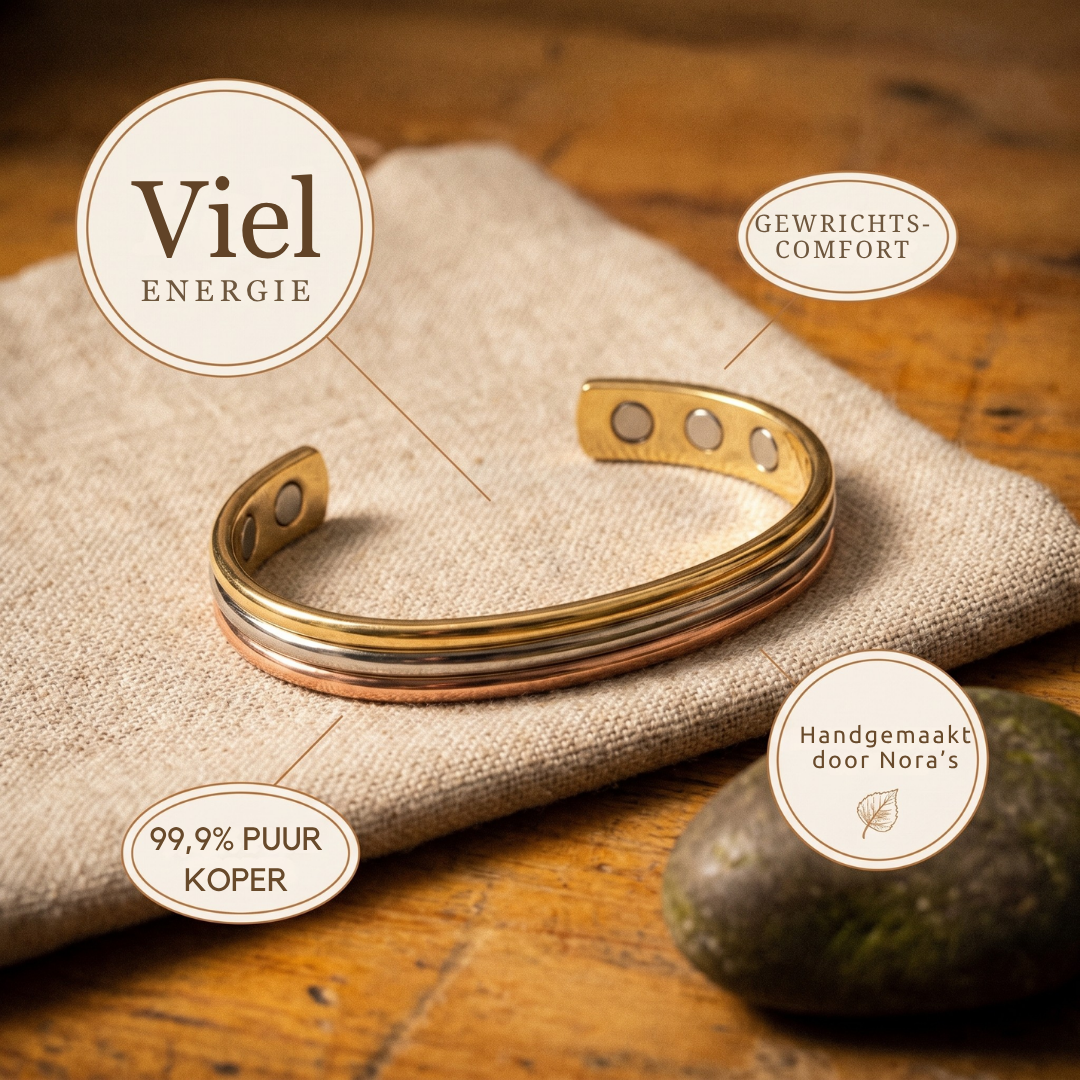 Nora's Heuvel Koperen Armband