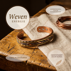 Nora's Vlecht Koperen Armband