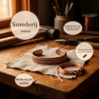Nora's Vonk Koperen Armband