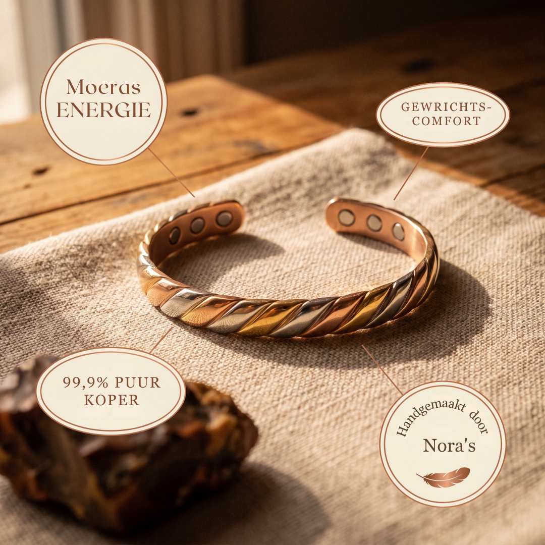 Nora's Moeras Koperen Armband