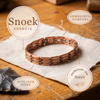 Nora's Snoek Koperen Herenarmband