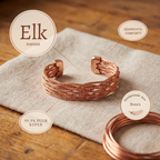 Nora's Eland Koperen Armband