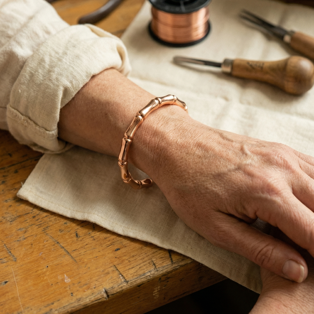 Nora's Lariks Koperen Armband
