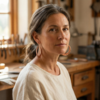 Nora's Gloed Koperen Oorbellen