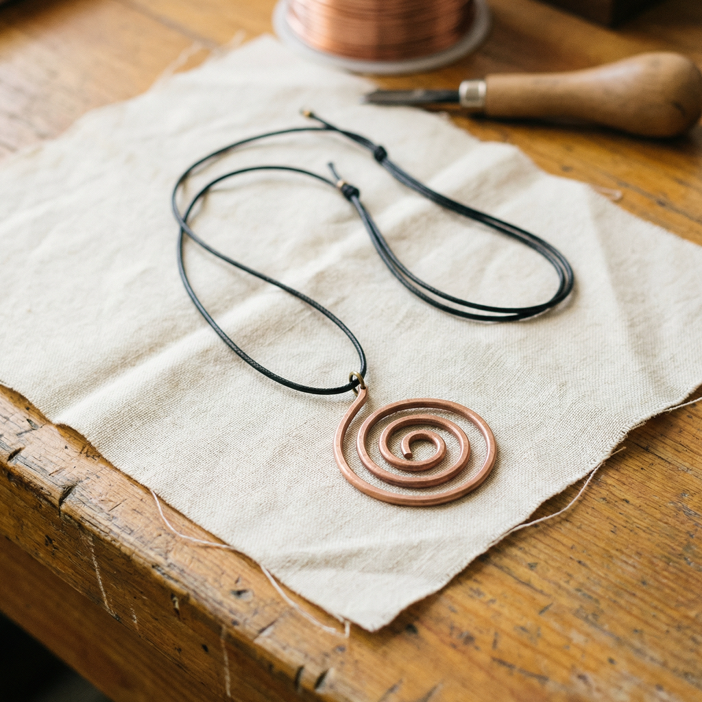 Nora's Tafelberg Koperen Ketting