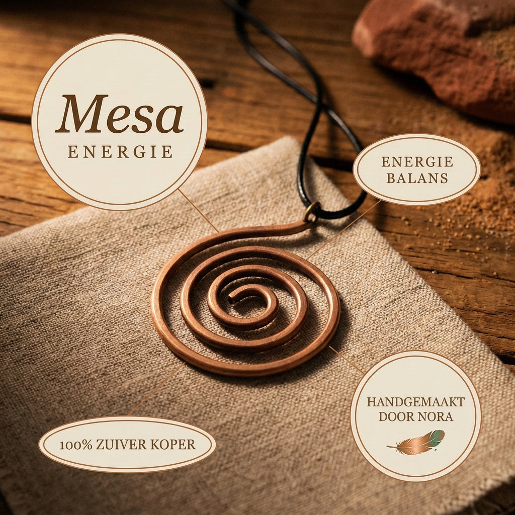 Nora's Tafelberg Koperen Ketting