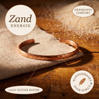 Nora's Zand Koperen Enkelband