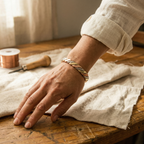 Nora's Steen Koperen Armband