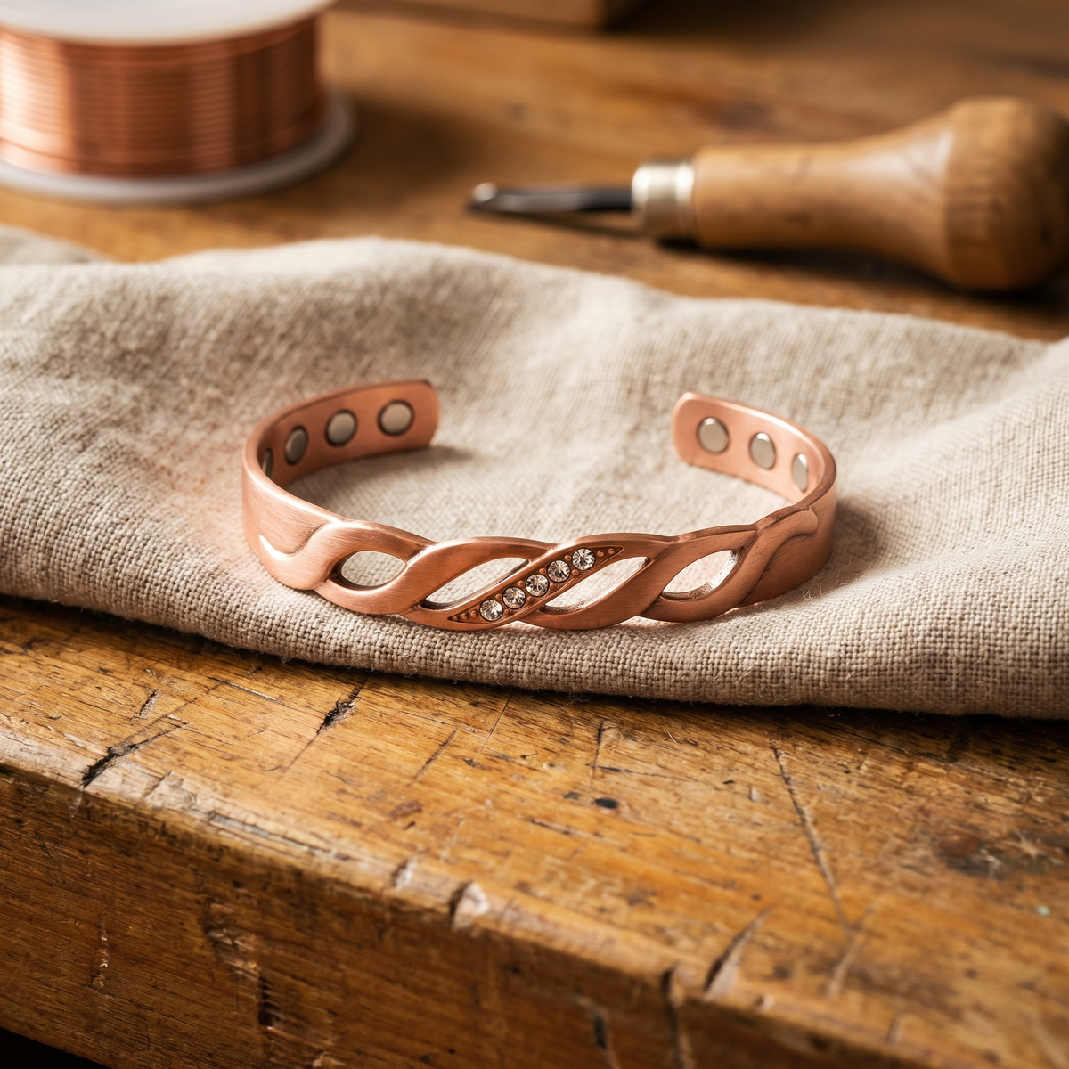 Nora's Naad Koperen Armband