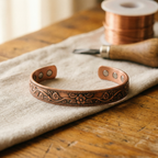 Nora's Klokslag Koperen Armband