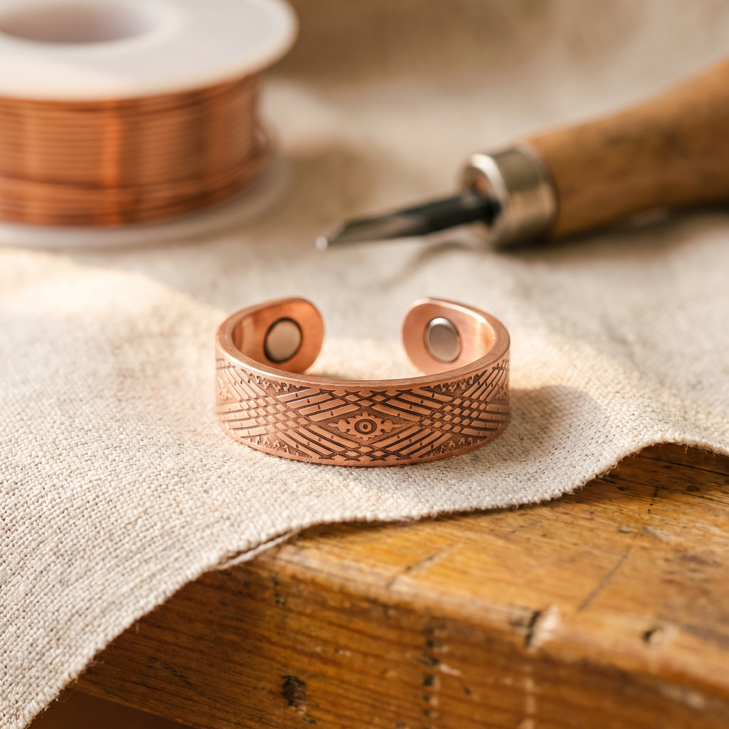 Nora's Koperen Bosring