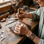 Nora's Koperen Bosring
