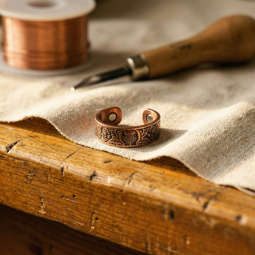 Nora's Koperen Stamring