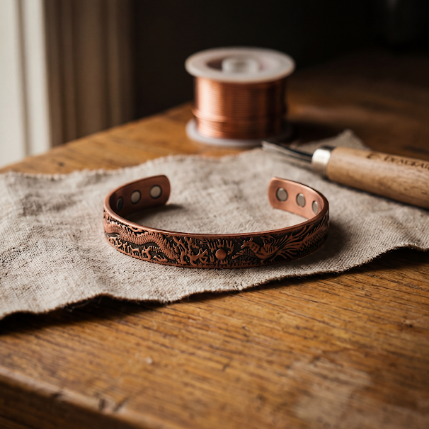 Nora's Leem Koperen Armband