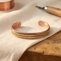 Nora's Oogst Koperen Armband