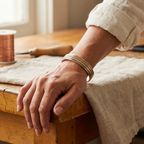 Nora's Oogst Koperen Armband
