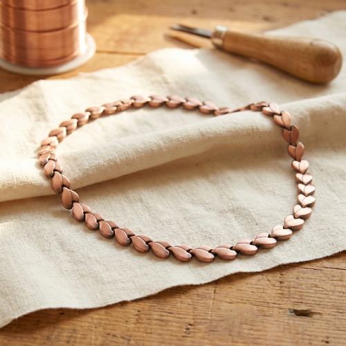 Nora's Doornstruik Koperen Ketting