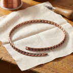 Nora's Sluier Koperen Ketting