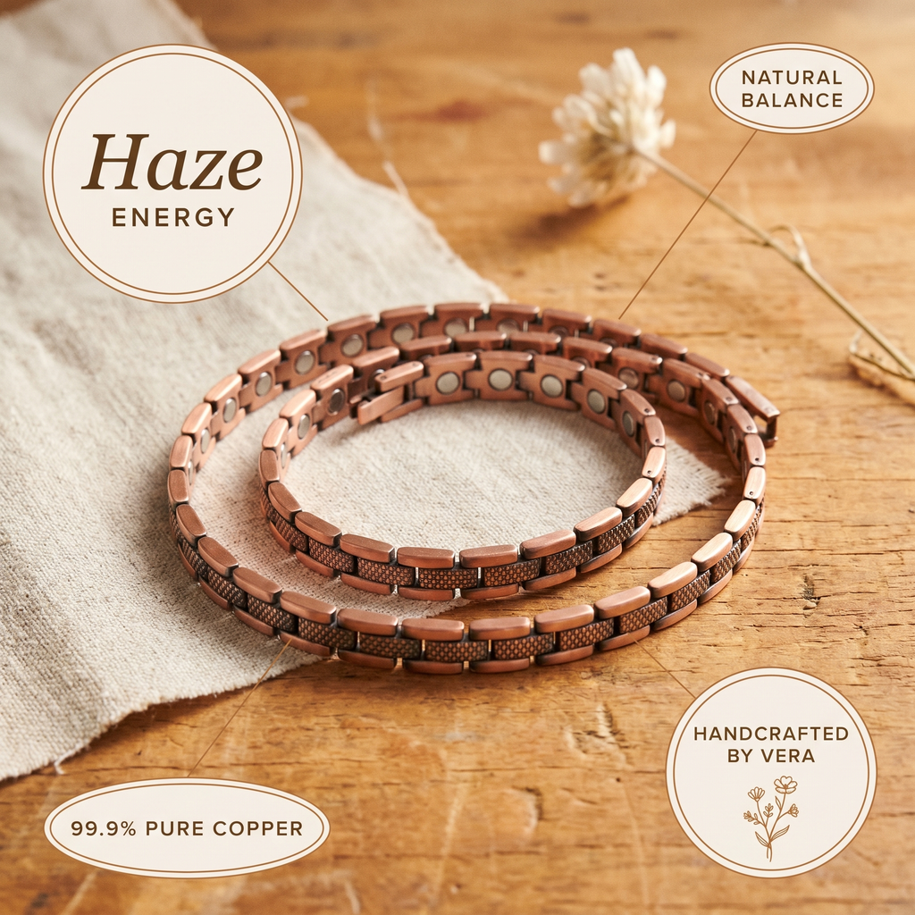 Nora's Sluier Koperen Ketting