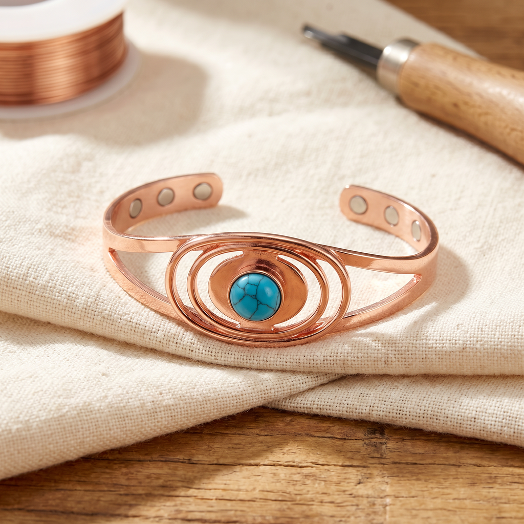 Nora's Zegge Koperen Armband