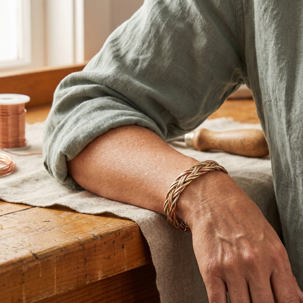 Nora's Wad Koperen Armband