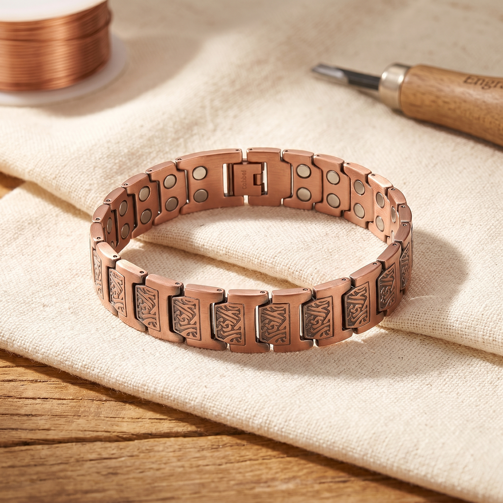Nora's Vallei Koperen Herenarmband