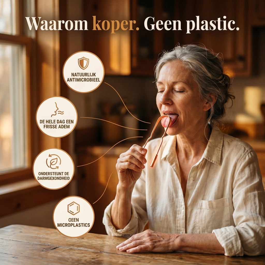Nora's Koperen Tongschraper
