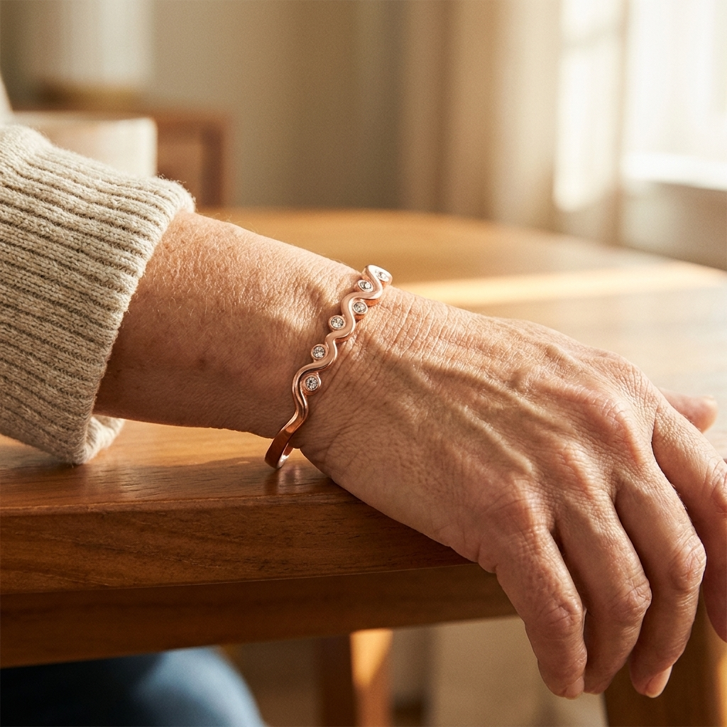 Nora's Leeuwerik Koperen Armband