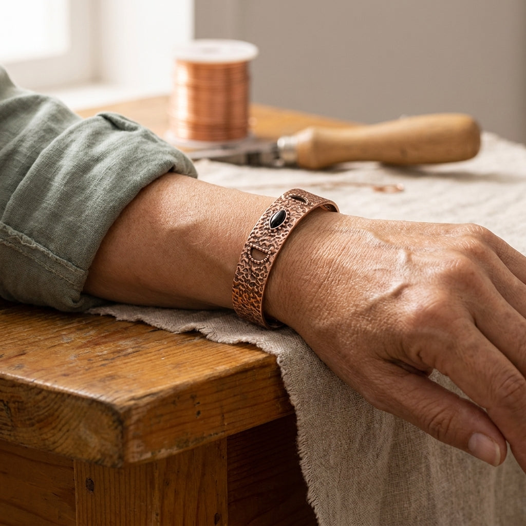 Nora's Nevel Koperen Armband