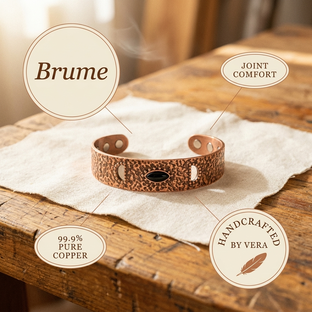 Nora's Nevel Koperen Armband