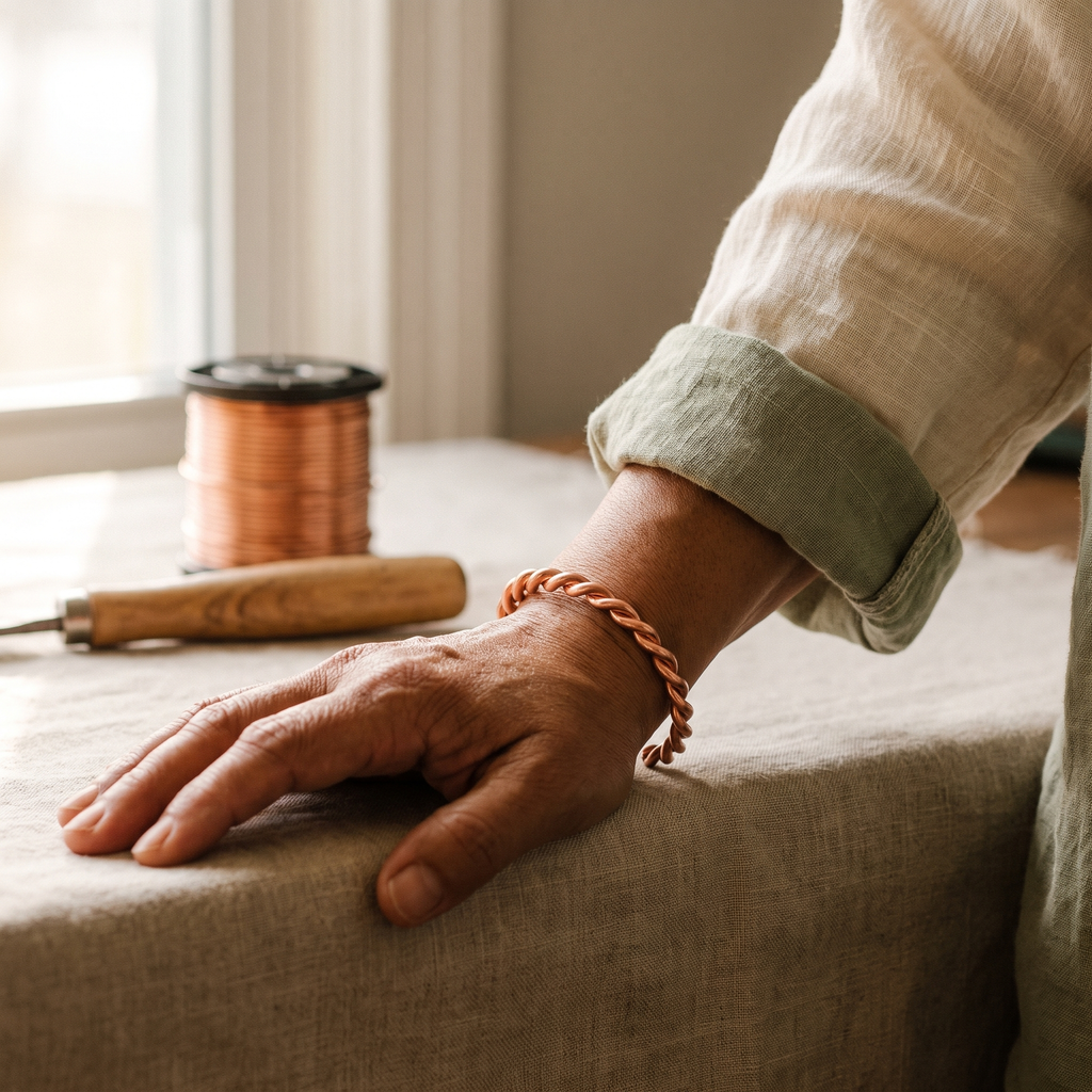 Nora's Tensor Koperen Armband