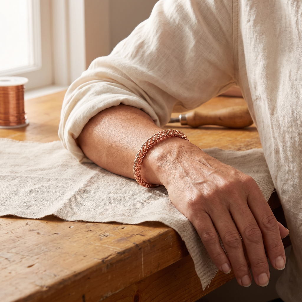 Nora's Vos Koperen Armband