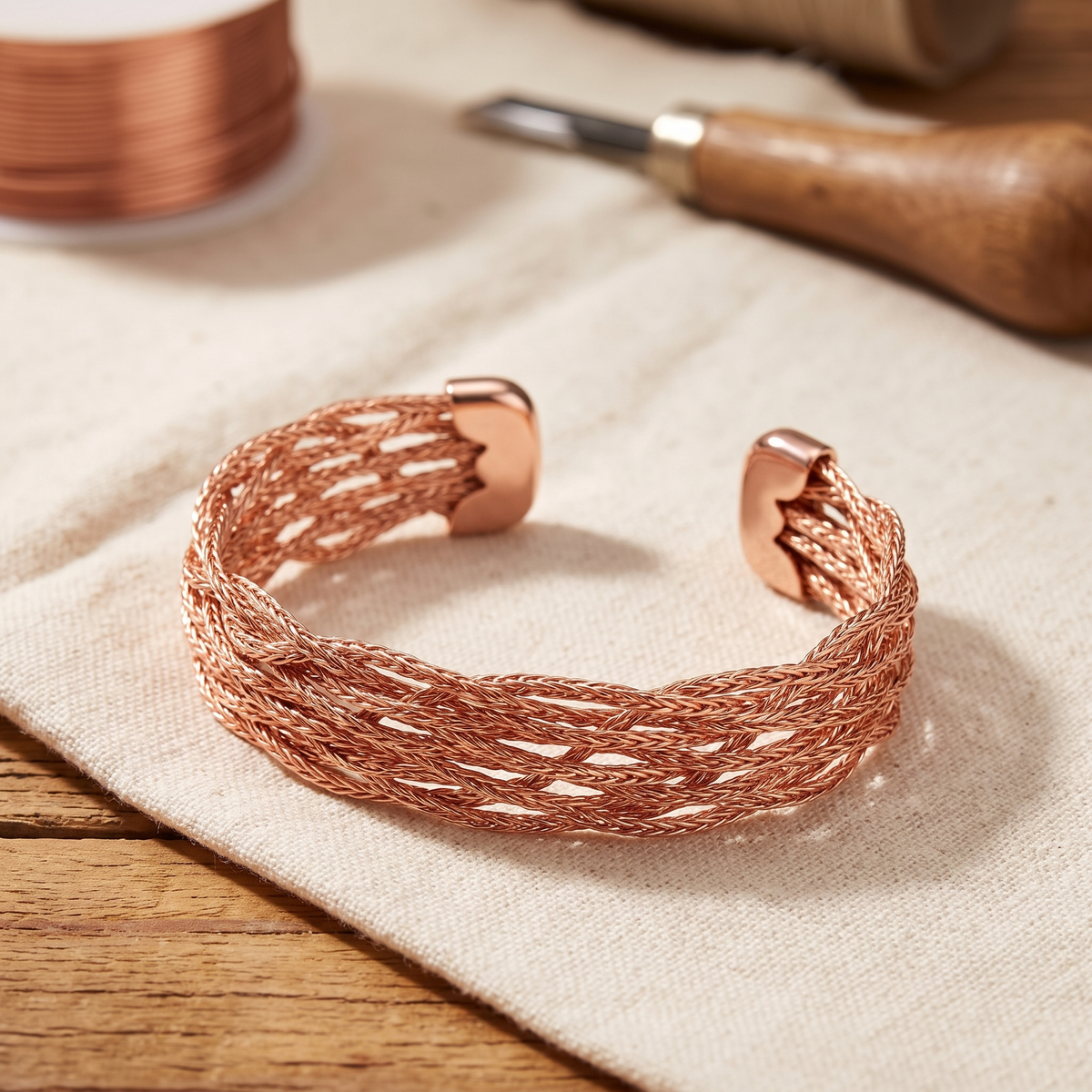 Nora's Eland Koperen Armband