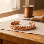 Nora's Klimop Koperen Armband