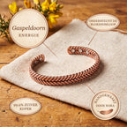 Nora's Gaspeldoorn Koperen Armband