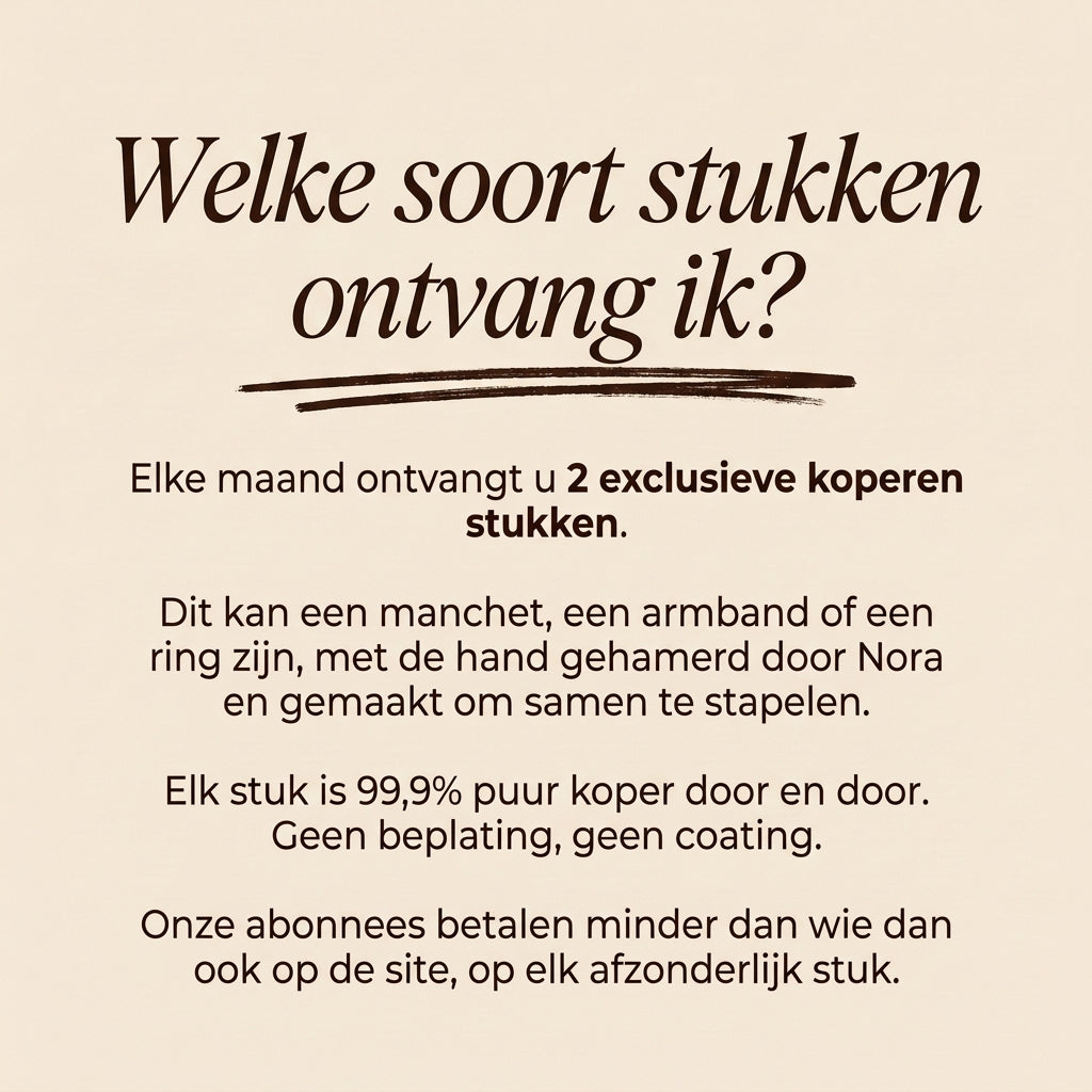 Mysterie Sieraden Abonnementsbox