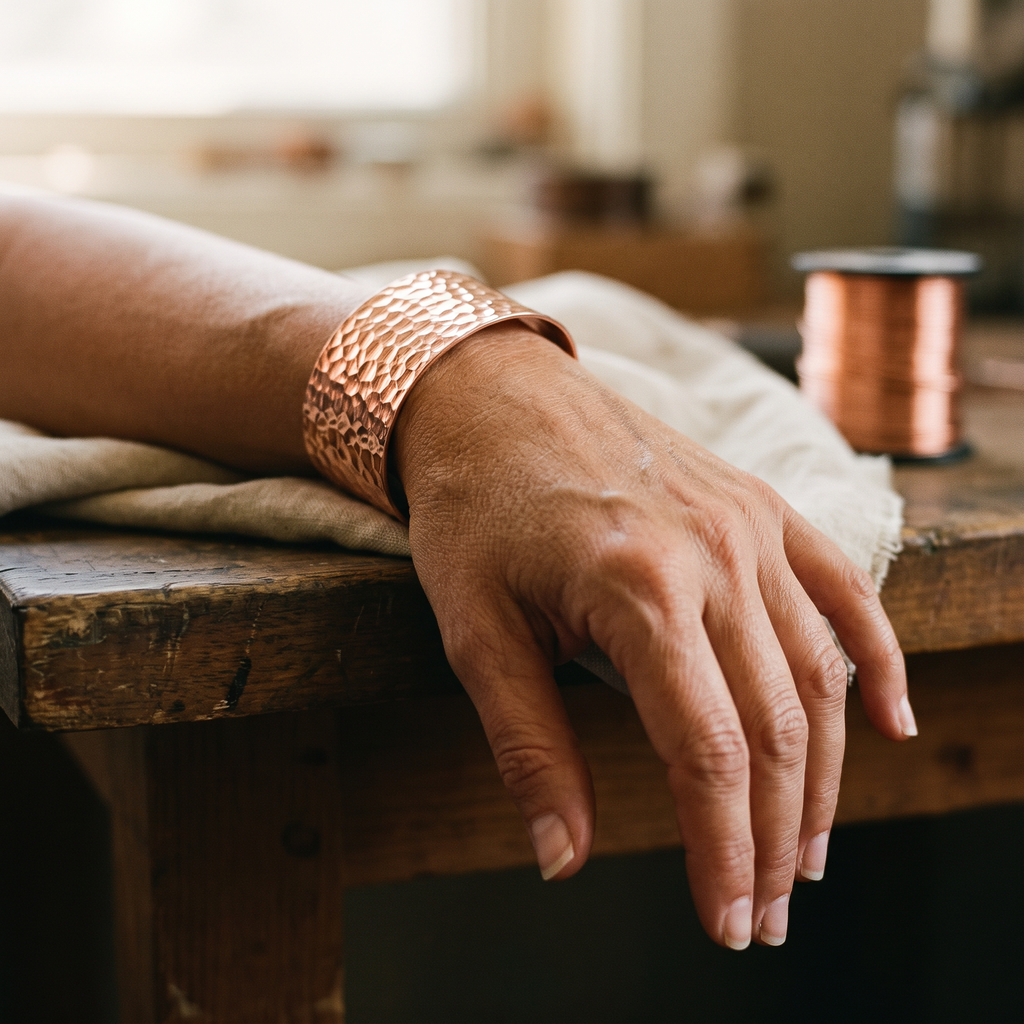 Nora's Smederij Koperen Armband