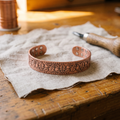 Nora's Hout Koperen Armband
