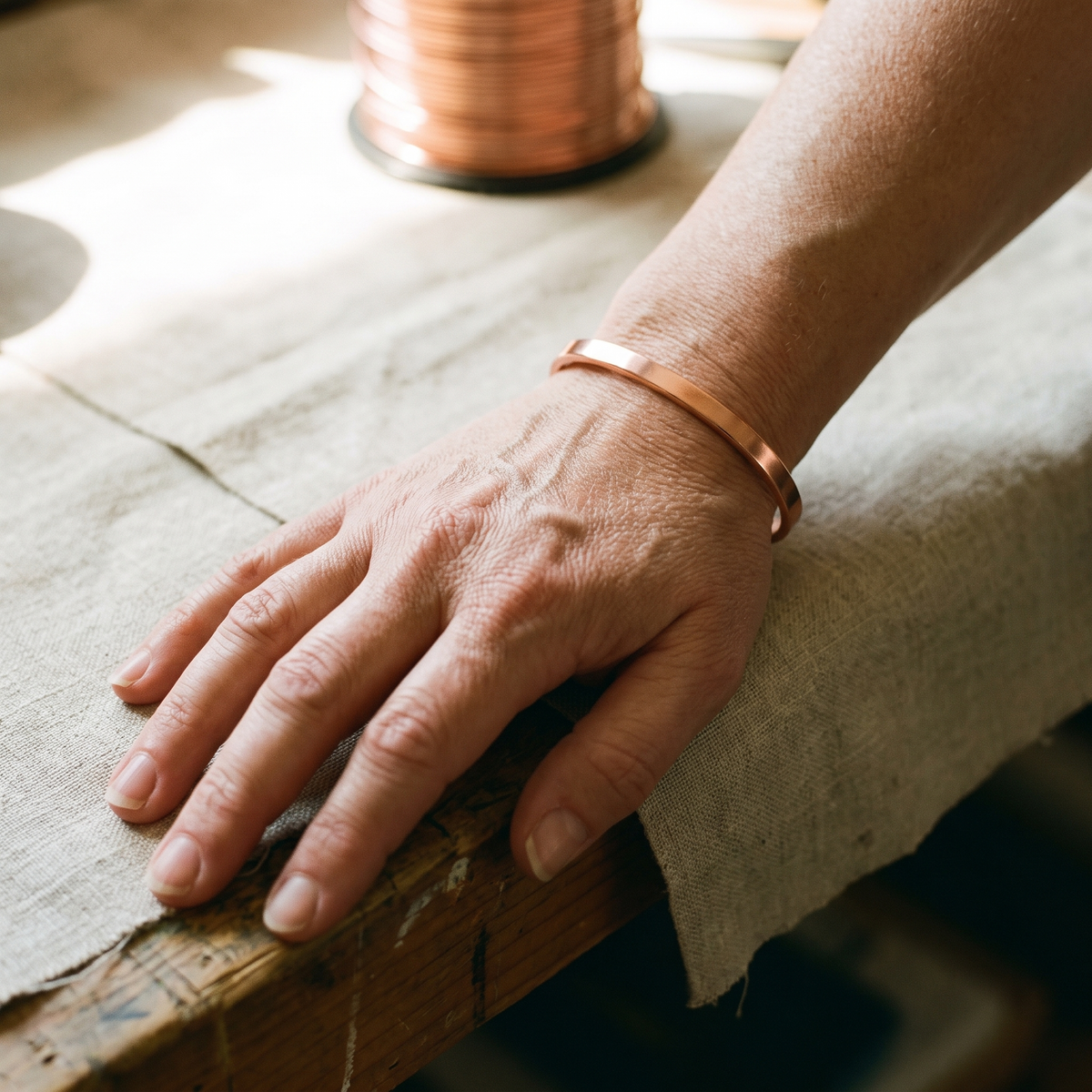 Nora's Beek Koperen Armband