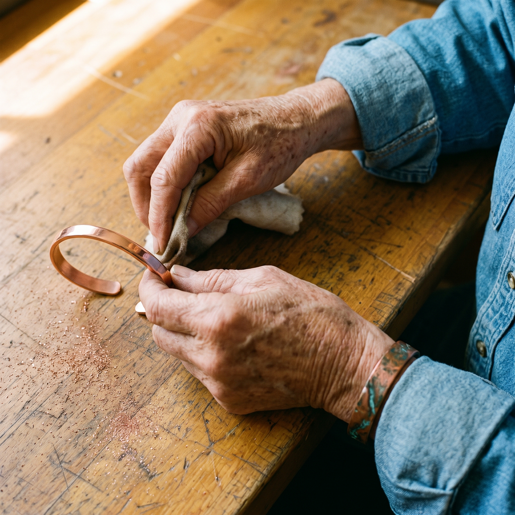 Nora's Beek Koperen Armband