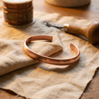 Nora's Stroming Koperen Armband